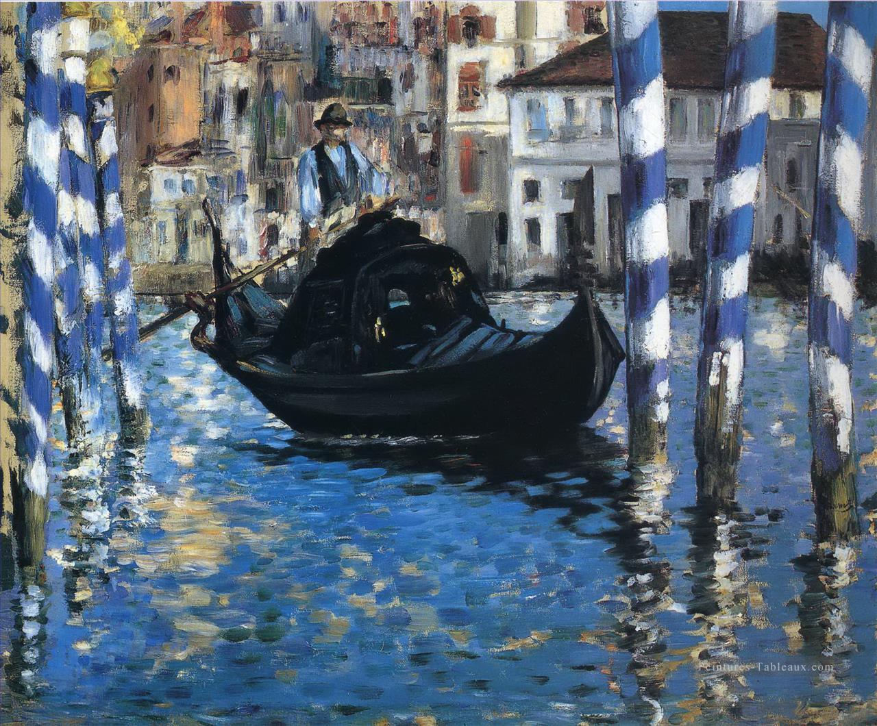 Le grand canal de Venise Édouard Manet Peintures à l'huile